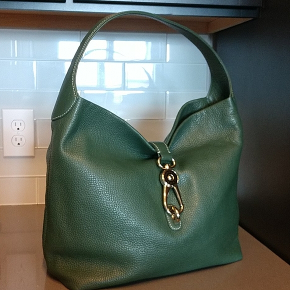 Dooney & Bourke Handbags - Dooney & Bourke Logo Lock Hobo